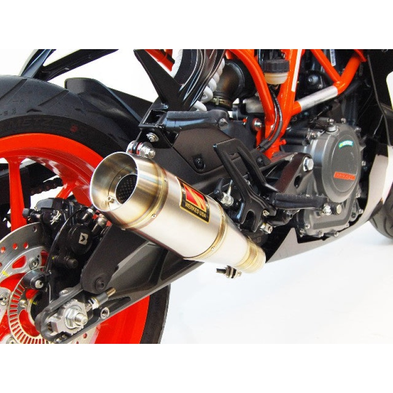 Competition Werkes GP Low Mount Slip On Exhaust for 2017+ KTM RC Duke 390 - Image 7