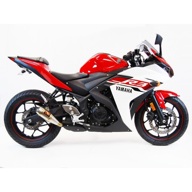 Competition Werkes Slip On Exhaust Yamaha YZF R3 - Image 2